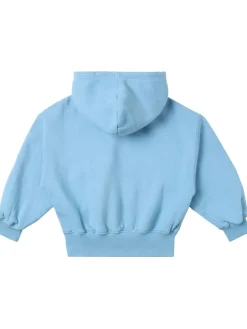 Felpa in cotone organico con cappuccio