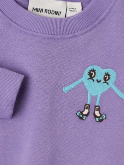 Felpa in cotone stampato