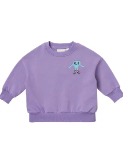 Felpa in cotone stampato