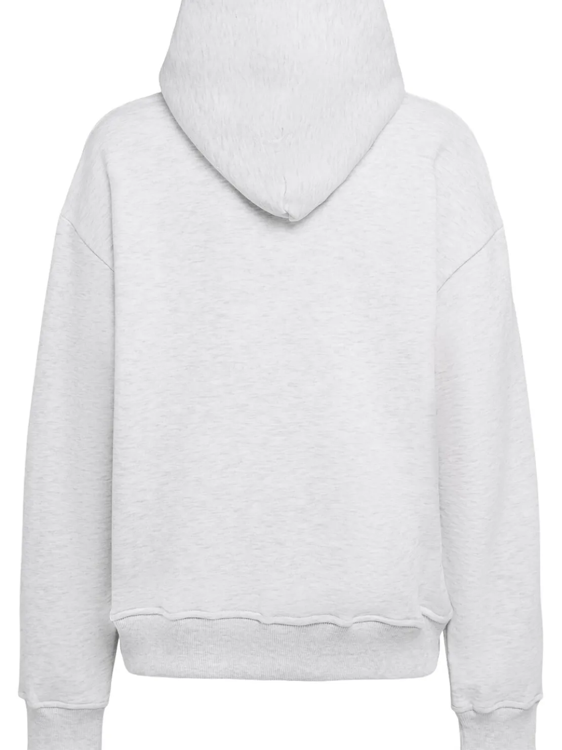 Felpa in misto cotone con cappuccio