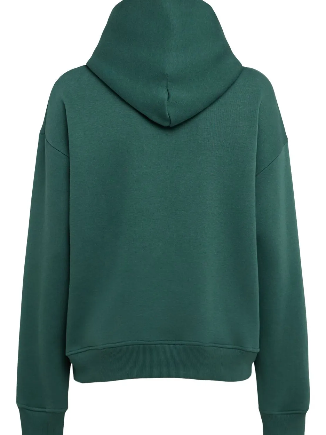 Felpa in misto cotone con cappuccio