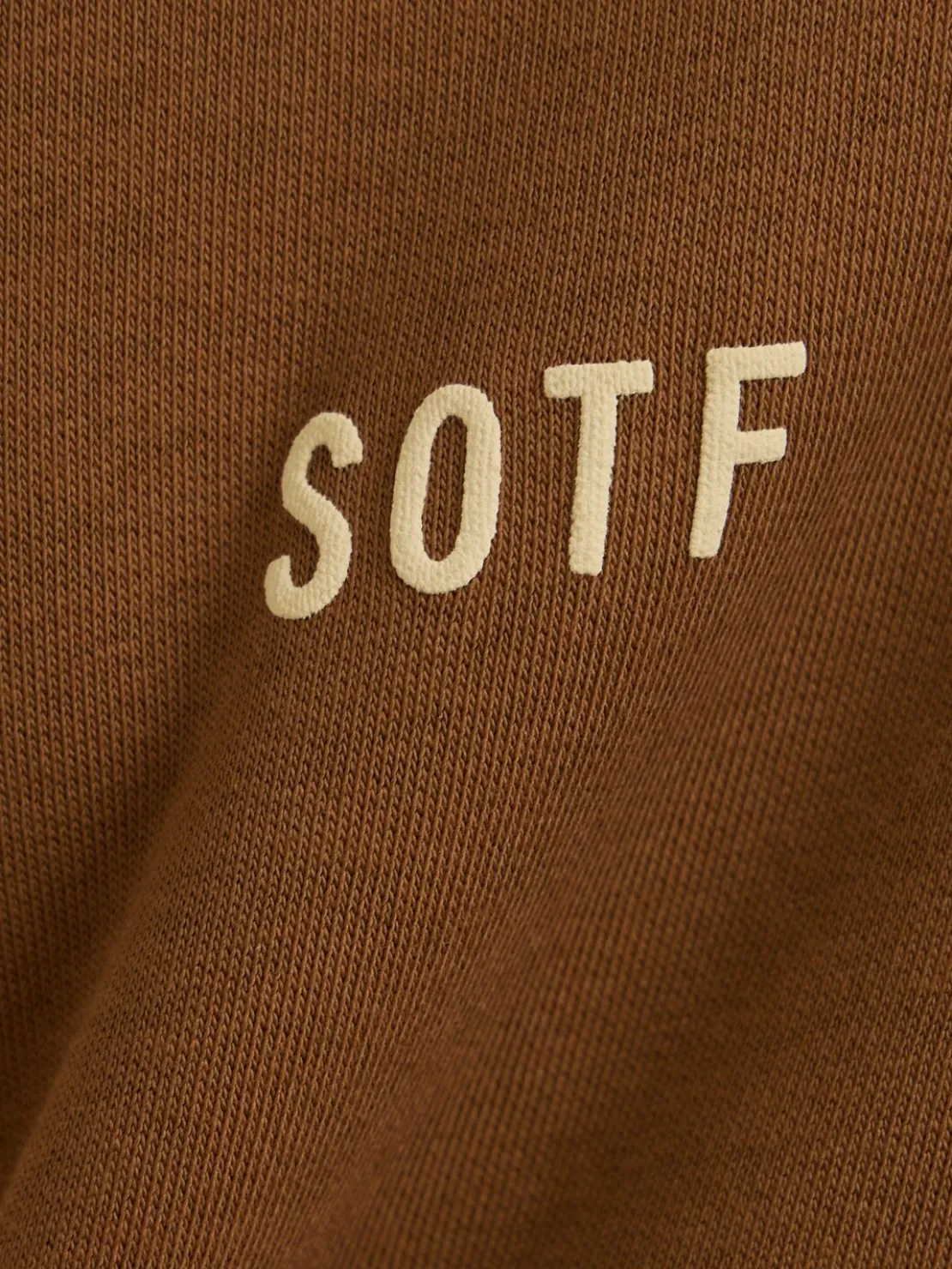 Felpa in misto cotone con cappuccio