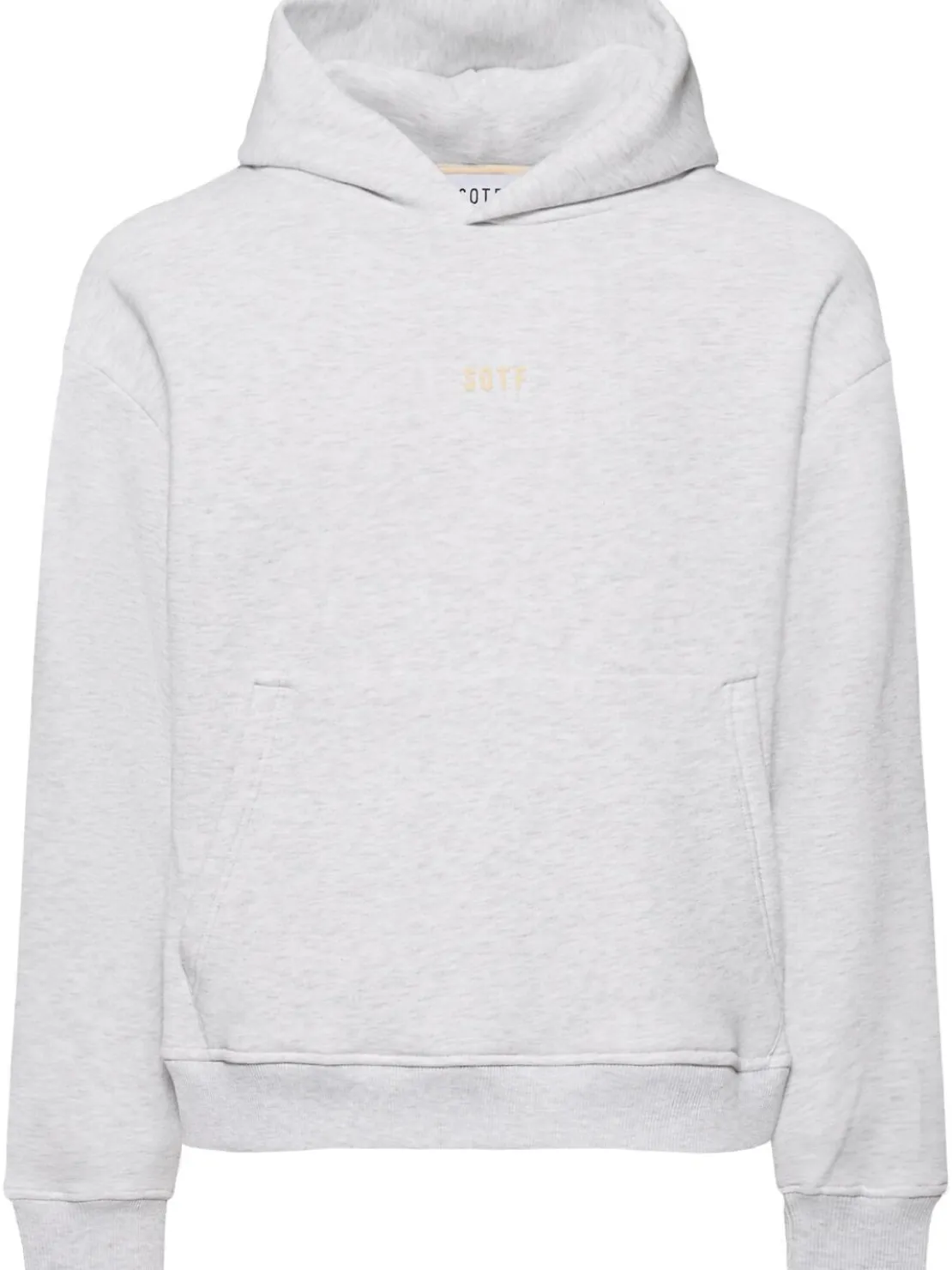 Felpa in misto cotone con cappuccio