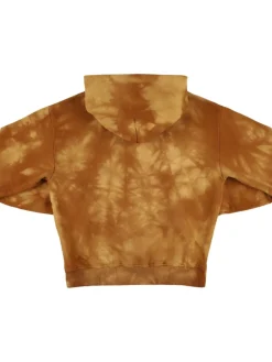 Felpa in misto cotone con cappuccio