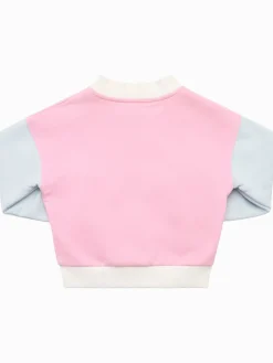 Felpa in misto cotone con decorazioni