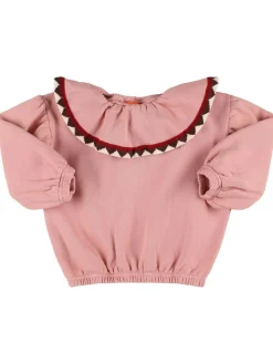 Felpa in misto cotone organico