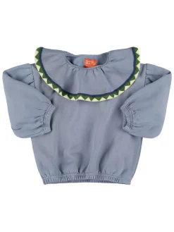 Felpa in misto cotone organico