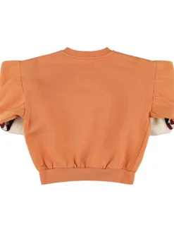 Felpa in misto cotone organico