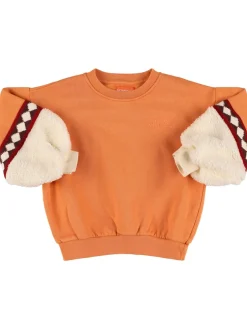 Felpa in misto cotone organico