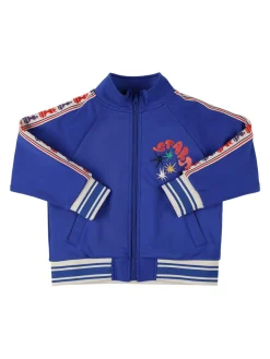 Felpa in poly con zip