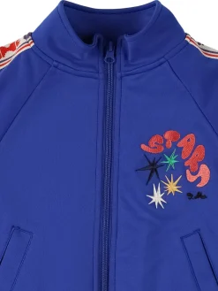 Felpa in poly con zip