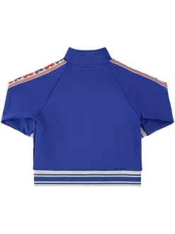 Felpa in poly con zip