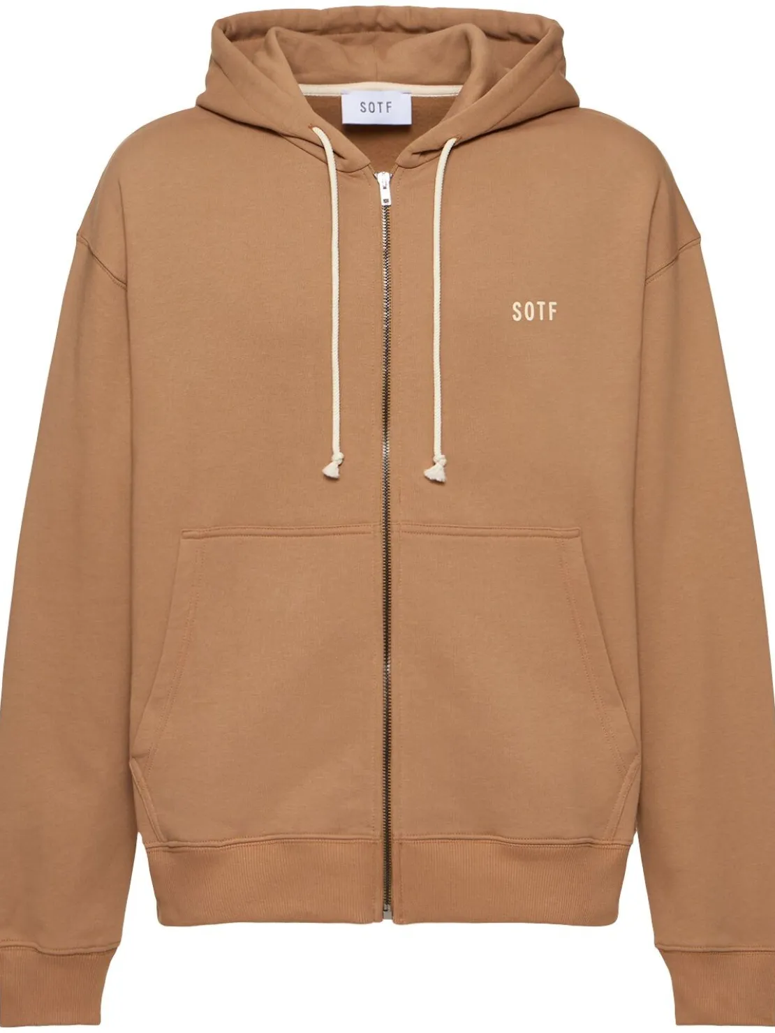 Felpa Standard con cappuccio e zip