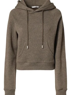 Felpa Timmi in misto cashmere / cappuccio
