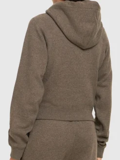 Felpa Timmi in misto cashmere / cappuccio
