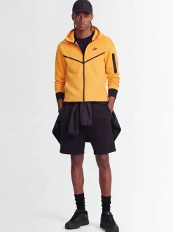 Felpa Windrunner in misto cotone / cappuccio
