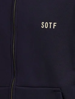 Felpa / zip e cappuccio