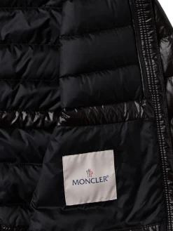 Fem shiny nylon down jacket