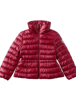 Fem shiny nylon down jacket