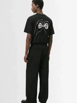 Geoff Sacai embroidery t-shirt
