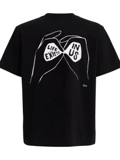 Geoff Sacai embroidery t-shirt