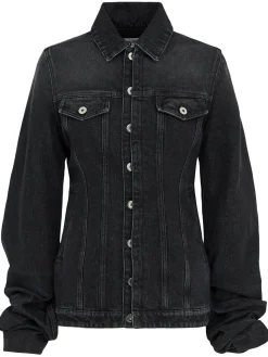 Giacca aderente con maniche oversize