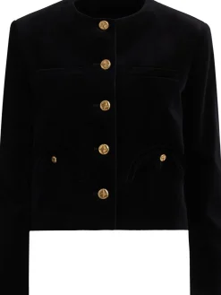 Giacca bolero Jealousy Black Shamo in velluto