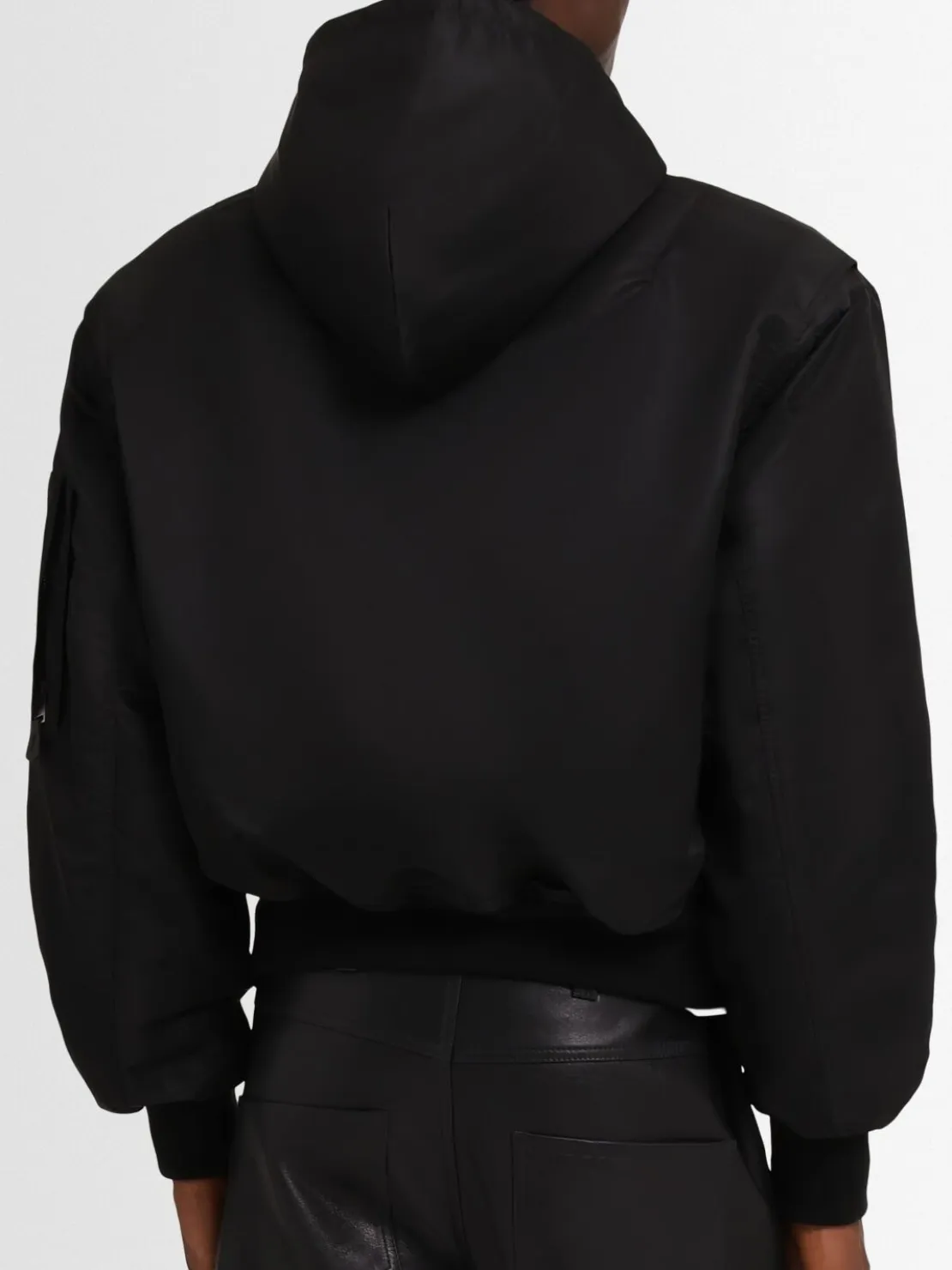 Giacca bomber con cappuccio