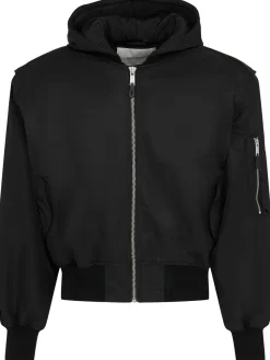 Giacca bomber con cappuccio