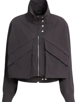 Giacca in cotone con zip