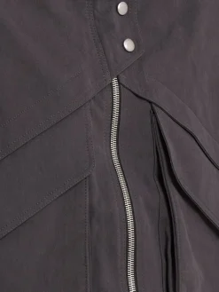 Giacca in cotone con zip