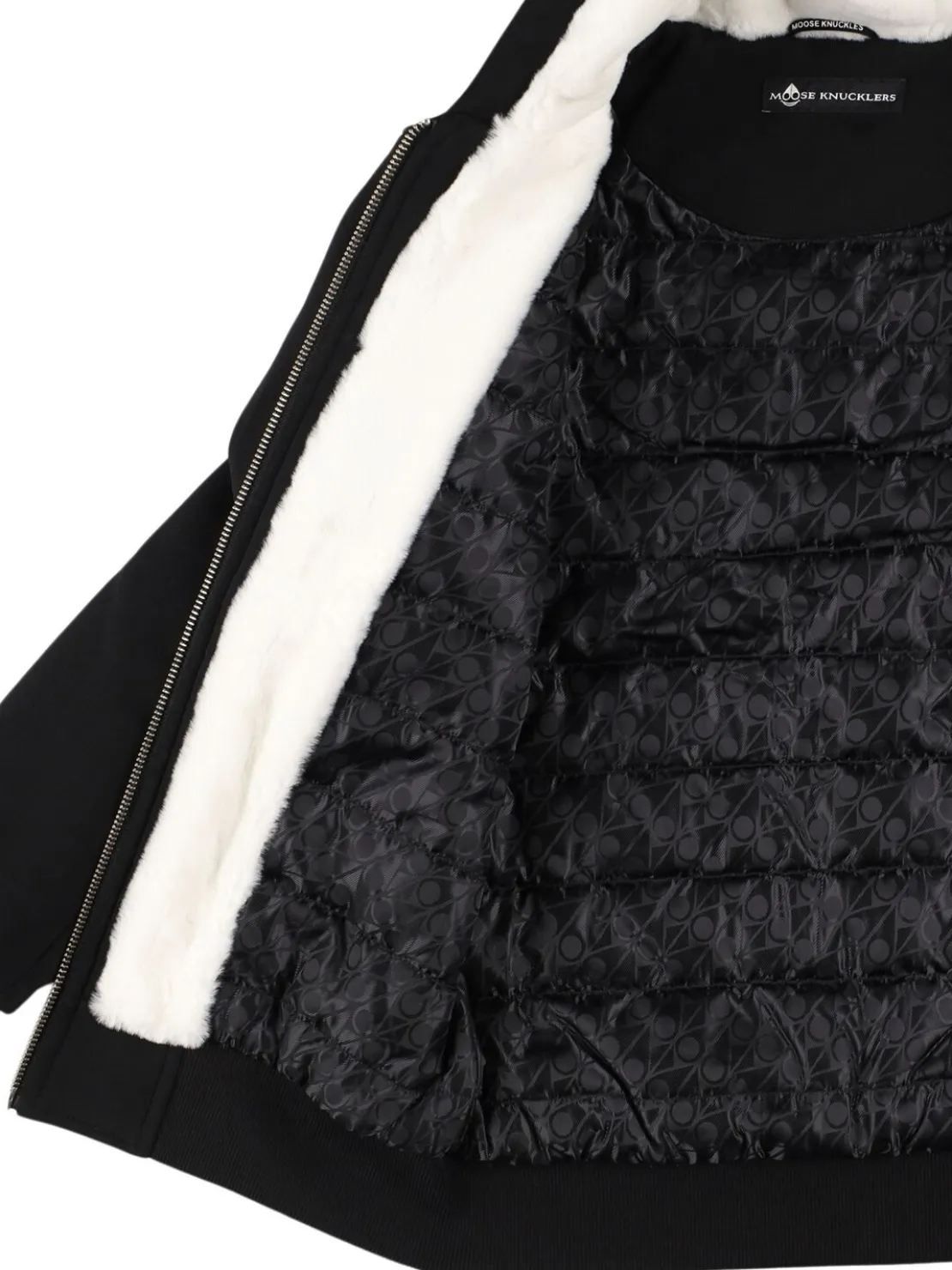 Giacca in misto cotone con cappuccio