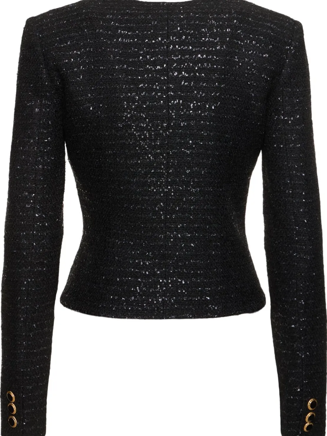 Giacca in tweed con paillettes