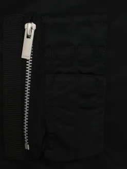 Giacca in twill di nylon