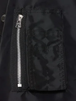 Giacca in twill di nylon