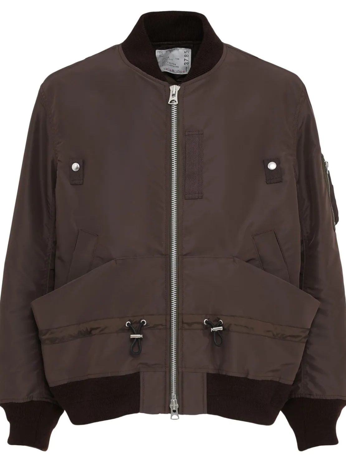 Giacca in twill di nylon