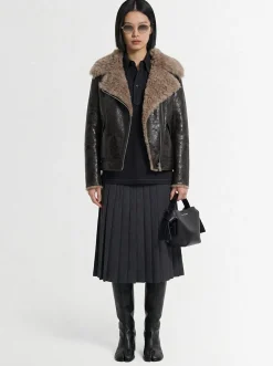 Giacca Luxy in shearling