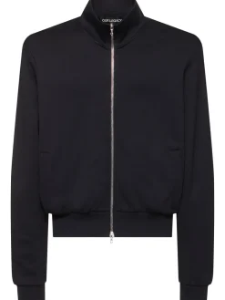 Giacca Mob in misto cotone con zip