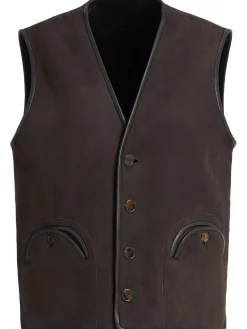 Gilet Gliss in shearling