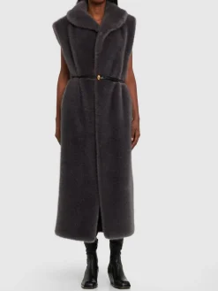 Gilet in pelliccia sintetica