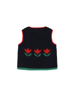 Gilet Pepette in maglia di misto lana