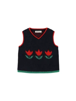 Gilet Pepette in maglia di misto lana
