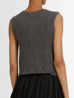 Gilet scollo a V