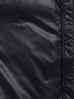 Glesse hooded nylon down jacket
