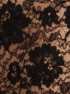 Gonna Crushed Dance in pizzo di misto cotone