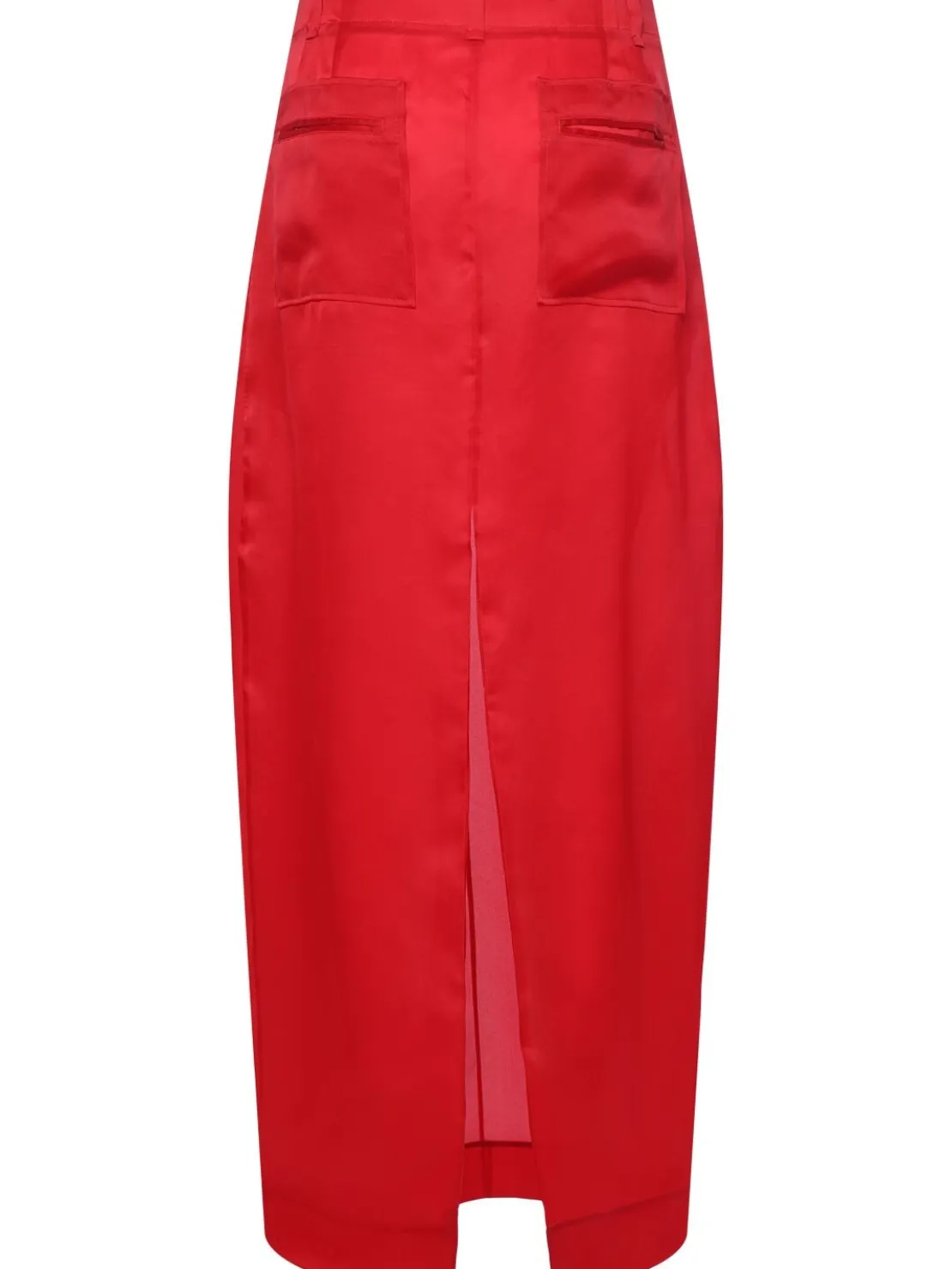 Gonna lunga Lucian in organza di seta