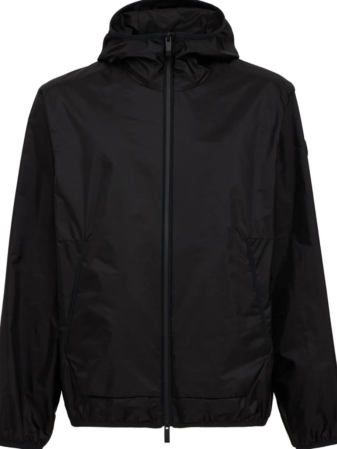 Granier nylon hooded windbreaker