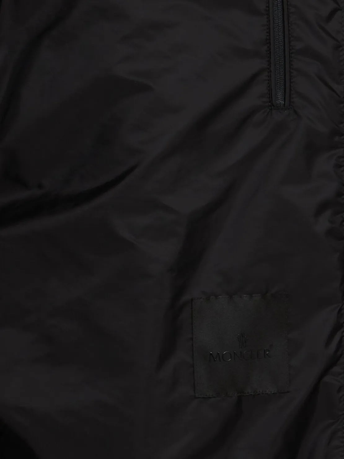 Granier nylon hooded windbreaker