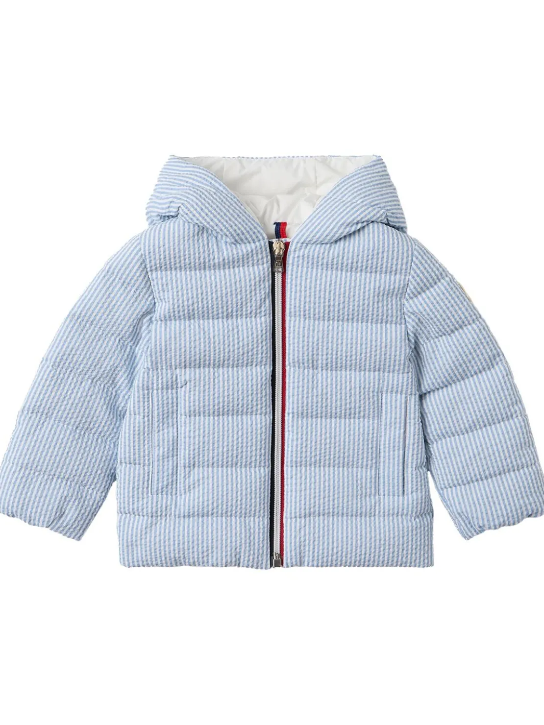 Haluk cotton seersucker down jacket