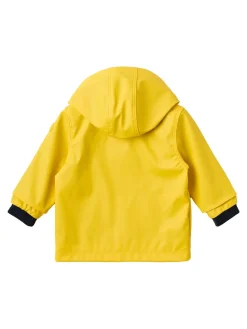 Hooded poly windbreaker